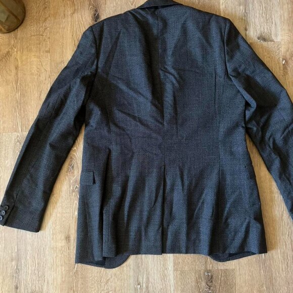 Jil Sander Men’s Gray Blazer Virgin Wool Size 48 - Picture 3 of 7